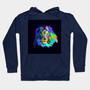 Colorful Lion Hoodie